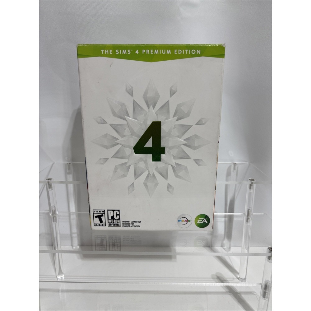 Sims‎ 4 Premium Edition PC Complete in Box Creators Guide Rated T Preowned